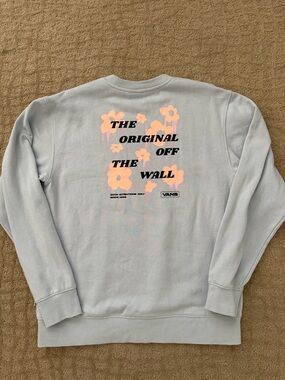 Vans light blue crewneck